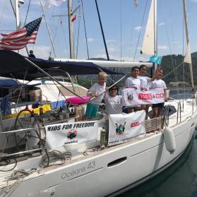 KIDS FOR FREEDOM K4F Sailing Regatta in Turkey